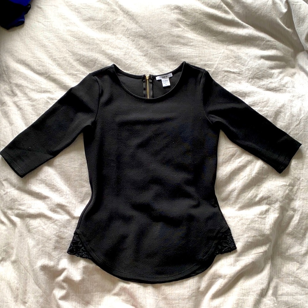 Bar III black top
